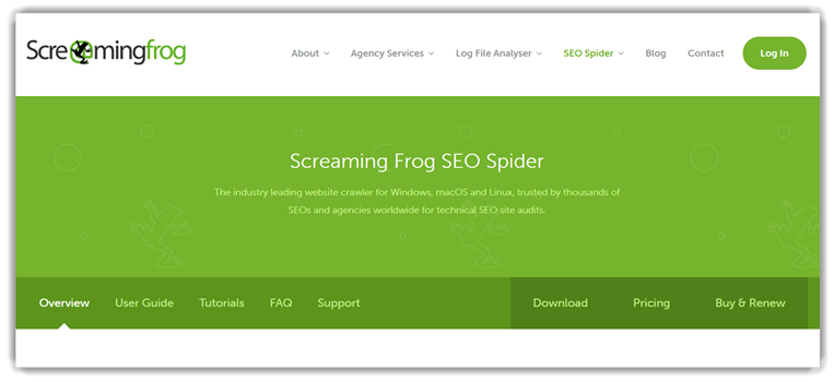 Screaming Frog