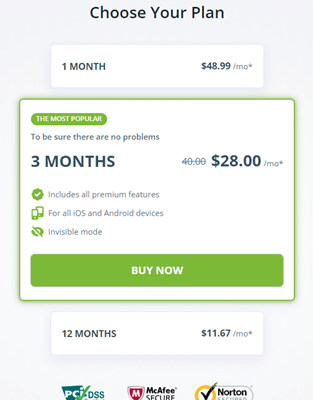 mSpy Cost