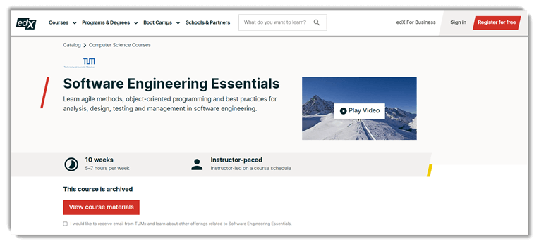Essentials of Software Engineering