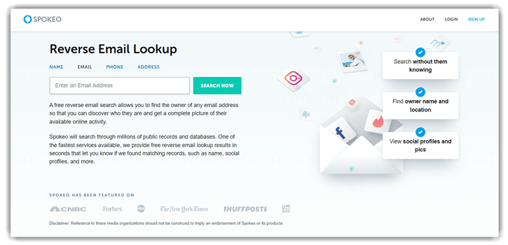 Features of Spokeo