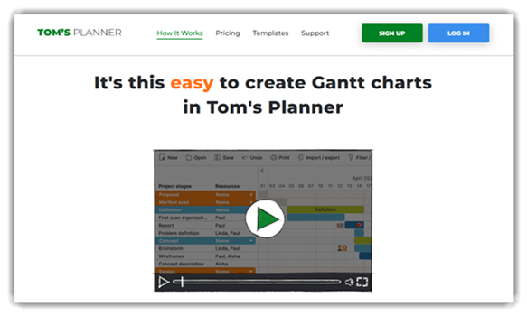 Tom's Planner
