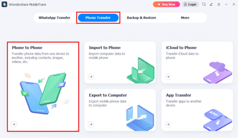 Transfer Data to New iPhone Using a Third-Party Tool