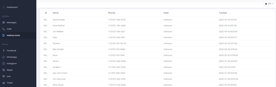Contacts Backup