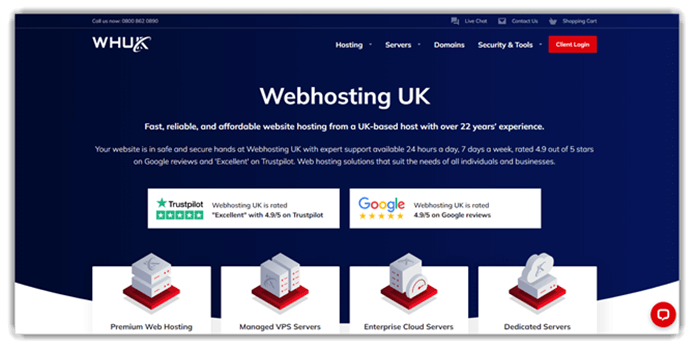Webhosting UK