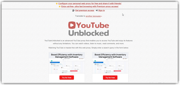 YouTubeUnblocked
