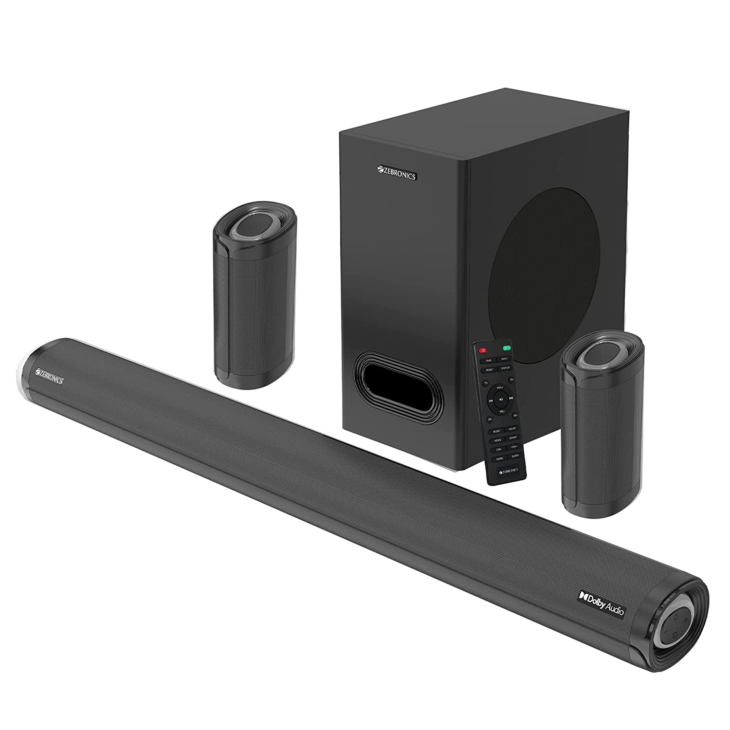 Zebronics Zeb Juke Bar 9500ws Pro Dolby 5.1 Soundbar