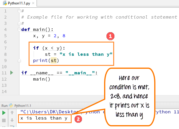 Python Conditional Statements