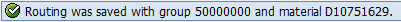Create Routing in SAP PP
