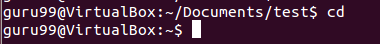 Terminal V/s File Manager &  The CD command