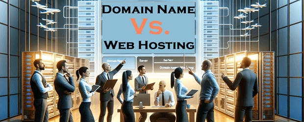 Domain Name vs Web Hosting