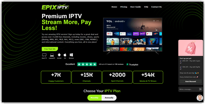 Epix IPTV