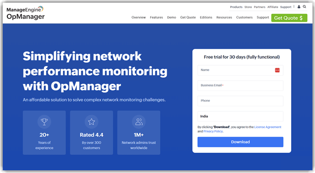 ManageEngine OpManager