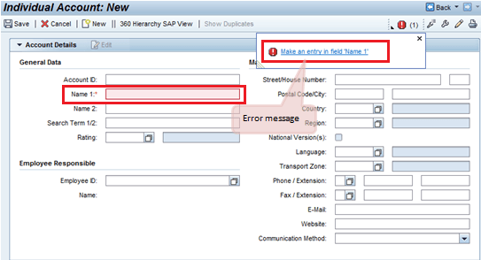 SAP CRM WebUI Tutorial