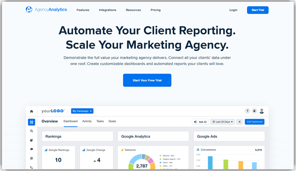 Agency analytics