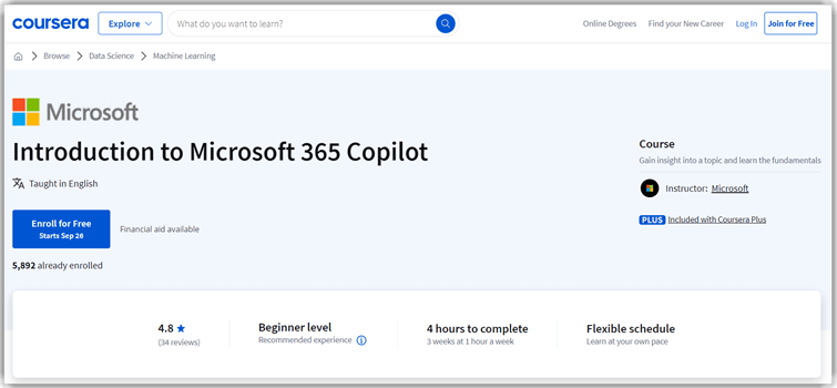 Introduction to Microsoft 365 Copilot