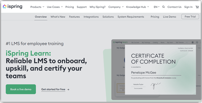 Ispring Learn