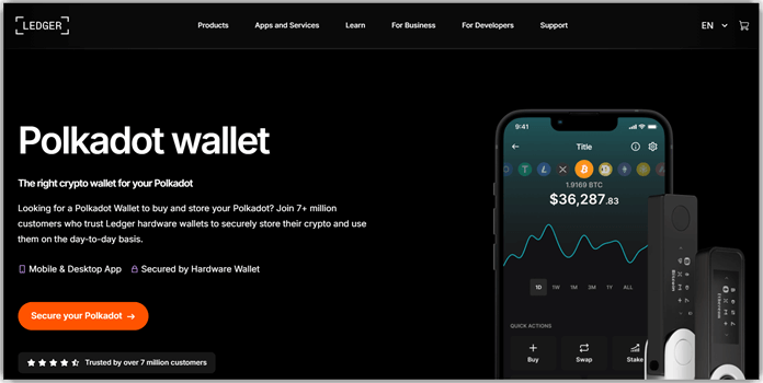 Ledger Polkadot Wallet