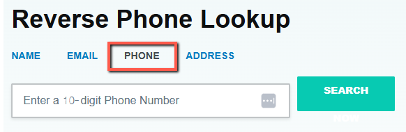 Spokeo website phone lookup interface