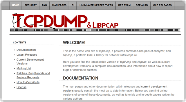 Tcpdump