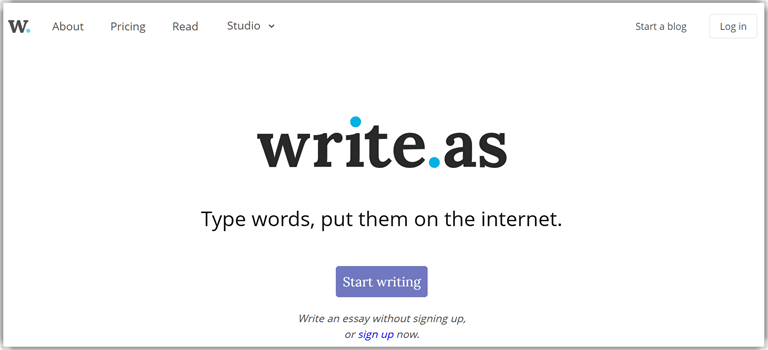 Write.as