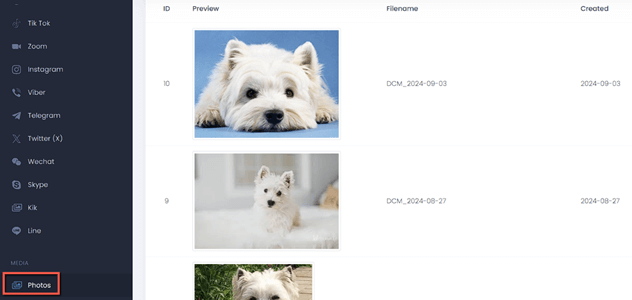 Photos and Videos