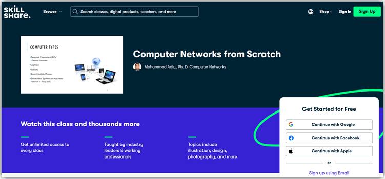 Computer Networks from Scratch